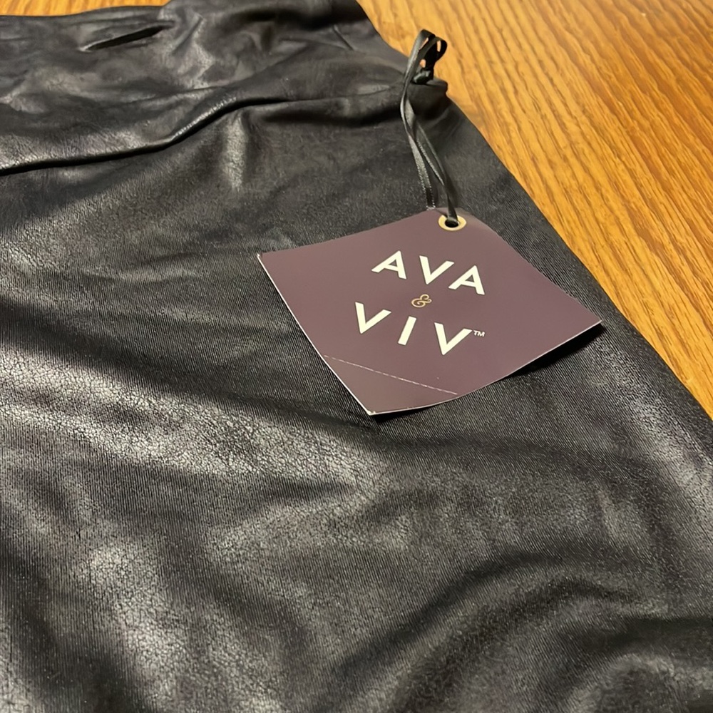 Bike Shorts faux leather - Picture 5 of 11